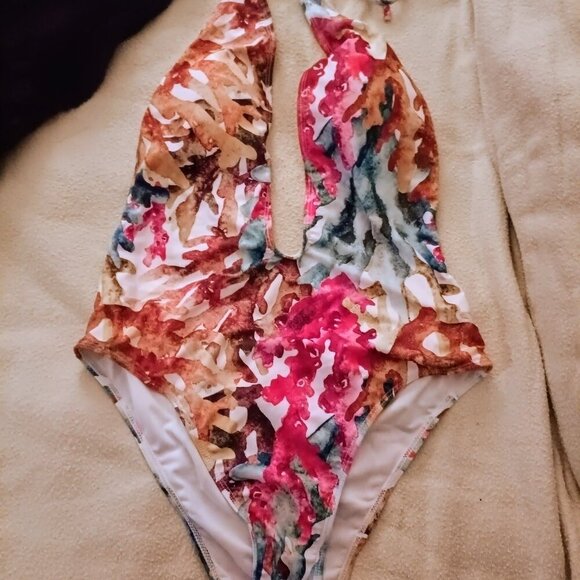 SHEIN Other - Colorful Halter Swimsuit